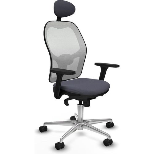 Bürostuhl mit Kopfstütze Piqueras y Crespo 3D086N1 Dunkelgrau
