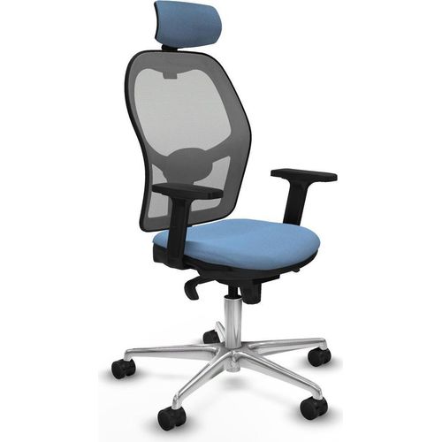 Bürostuhl mit Kopfstütze Piqueras y Crespo 2D086N2 Himmelsblau