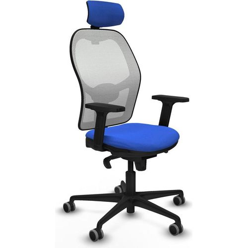 Bürostuhl mit Kopfstütze Piqueras y Crespo 2D036G2 Blau