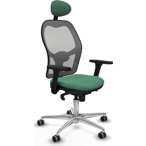 Bürostuhl mit Kopfstütze Piqueras y Crespo 3D086G1 Smaragdgrün
