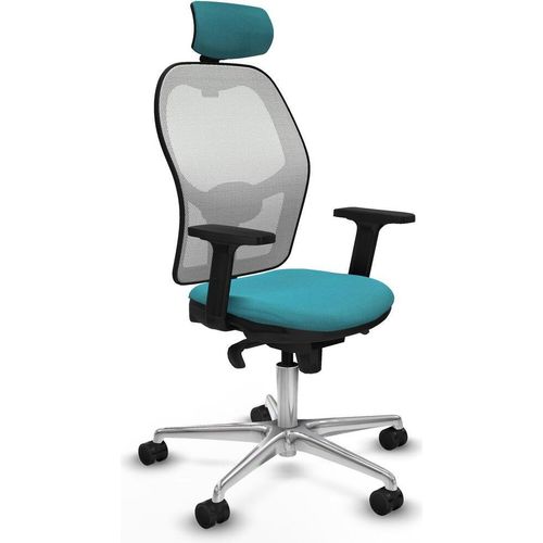 Bürostuhl mit Kopfstütze Piqueras y Crespo 2D086N2 türkis
