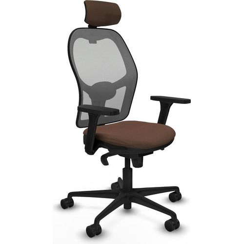 Bürostuhl mit Kopfstütze Piqueras y Crespo 3D036N2 Grau Dunkelbraun