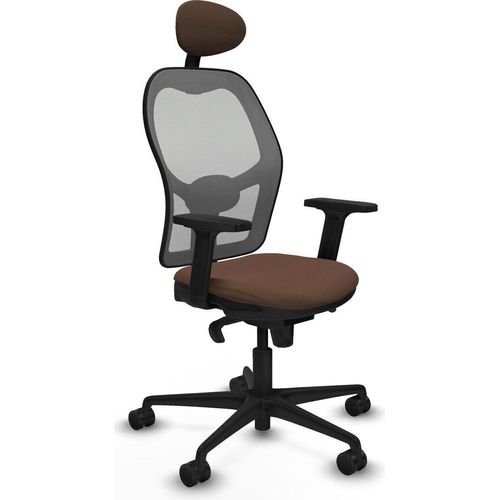 Bürostuhl mit Kopfstütze Piqueras y Crespo 2D036N1 Grau Dunkelbraun