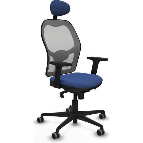 Bürostuhl mit Kopfstütze Piqueras y Crespo 2D036G1 Marineblau