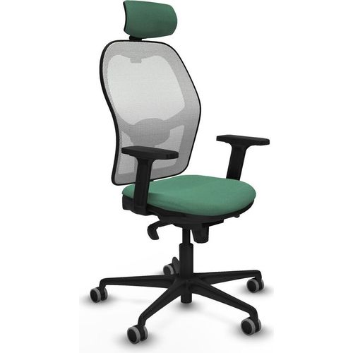 Bürostuhl mit Kopfstütze Piqueras y Crespo 2D036G2 Smaragdgrün