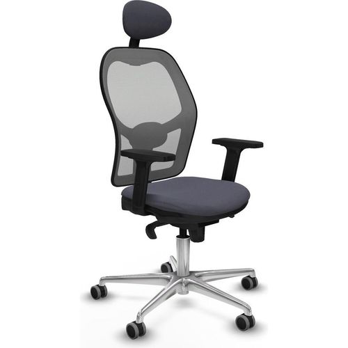 Bürostuhl mit Kopfstütze Piqueras y Crespo 2D086G1 Dunkelgrau