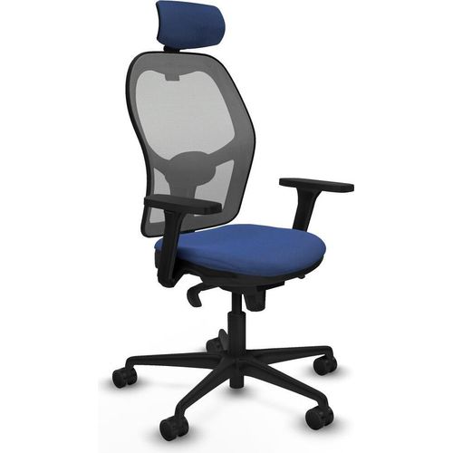 Bürostuhl mit Kopfstütze Piqueras y Crespo 3D036N2 Marineblau
