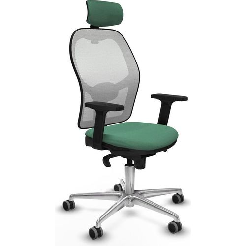 Bürostuhl mit Kopfstütze Piqueras y Crespo 2D086G2 Smaragdgrün