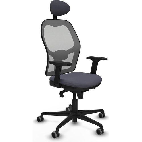Bürostuhl mit Kopfstütze Piqueras y Crespo 2D036G1 Dunkelgrau