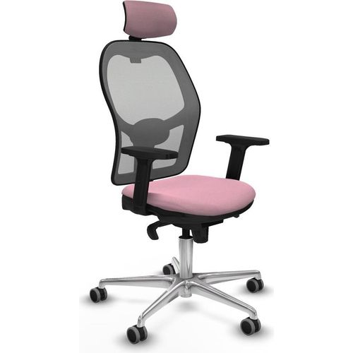 Bürostuhl mit Kopfstütze Piqueras y Crespo 2D086G2 Rosa