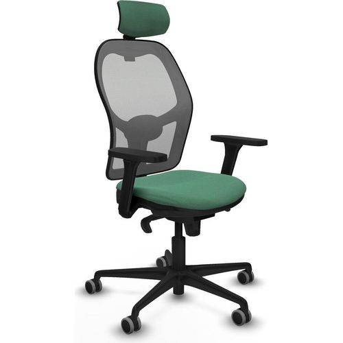 Bürostuhl mit Kopfstütze Piqueras y Crespo 3D036G2 Smaragdgrün