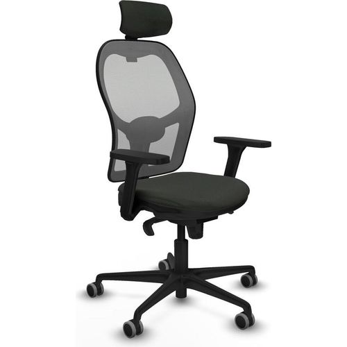 Bürostuhl mit Kopfstütze Piqueras y Crespo 3D036G2 Schwarz