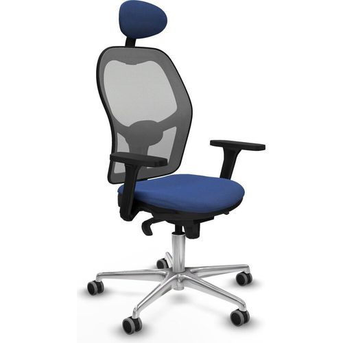 Bürostuhl mit Kopfstütze Piqueras y Crespo 3D086G1 Marineblau