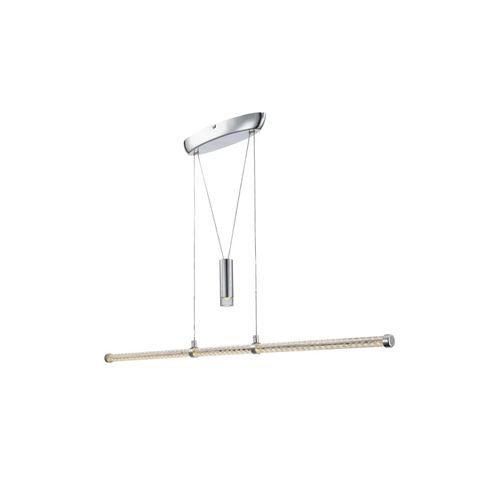 Pendelleuchte, Höhenverstellbar, 1 flammig, LED, H 100-150 cm