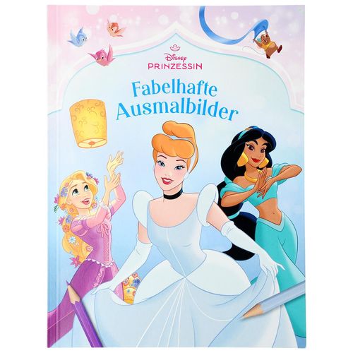 Disney Prinzessin Malbuch mit 64 Seiten