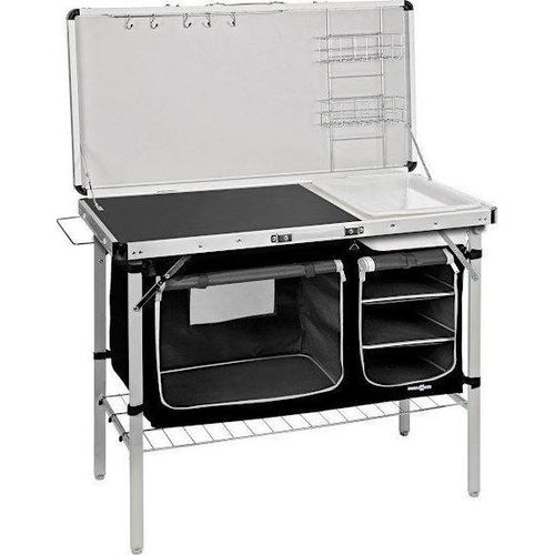 Brunner – DRIVE IN BLACK Küchenschrank – Maße: 100 x 50 x H78 / 128,5 cm