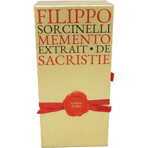 Filippo Sorcinelli Memento Extrait De Sacristie Chiesa D'Oro 100 ml