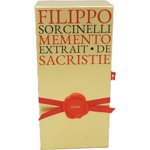 Filippo Sorcinelli Memento Extrait De Sacristie Dómm 100 ml