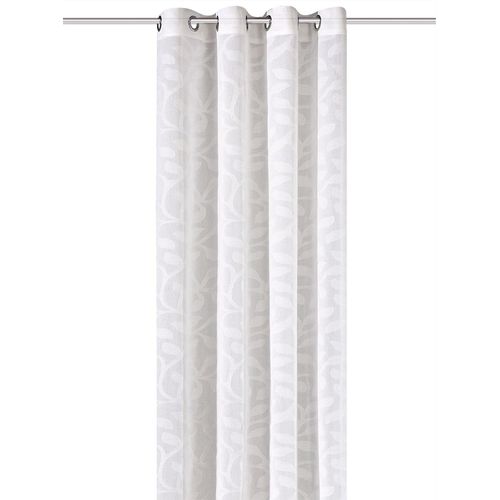 Gardine HEINE HOME, weiß, B:140cm H:245cm, Polyester, Gardinen