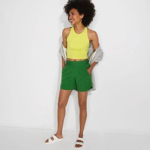 Badeshorts, Damen,  Grün, Nylon-Mischung, by Lands' End