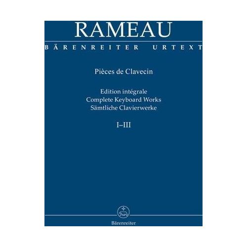 Pieces de Clavecin, 3 Bde.