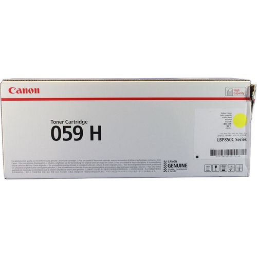 Canon 059 H - Mit hoher Kapazitt - Gelb - original