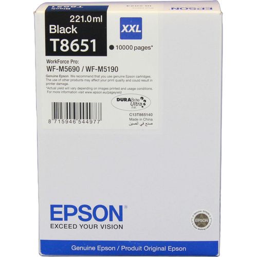 EPSON T86XXL/T8651XXL schwarz Druckerpatrone