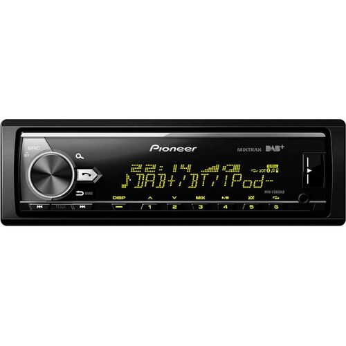 Pioneer MVH-X580DAB - Schwarz - 1 DIN - 4.0 Kanäle - 50 W - MOSFET - AAC,FLAC,MP3,WAV,WMA