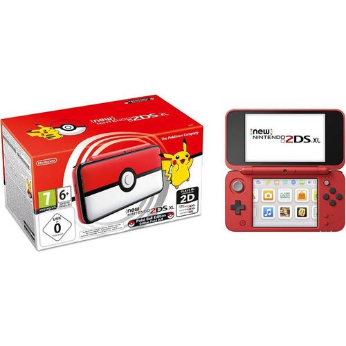 Nintendo New 2DS XL Handheld Konsole Pokemon POKEBALL Edition