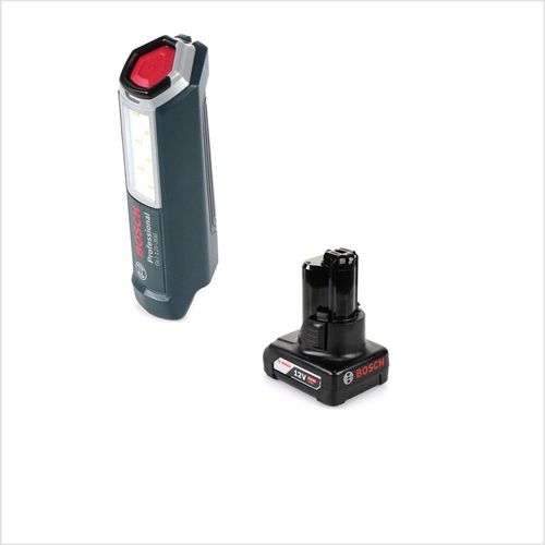 Bosch Professional GLI 12V-300 Akku Lampe + 1x GBA 12V 6,0 Ah Akku - ohne Ladegerät