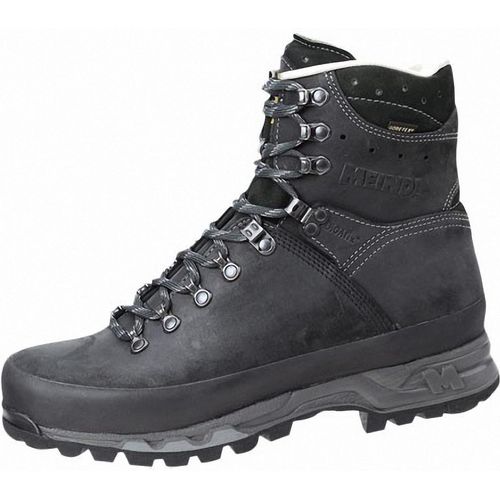 Meindl Island Pro Herren Nubukleder Wanderschuhe anthrazit-tanne, Goretex Ausstattung, 4499156/7.5