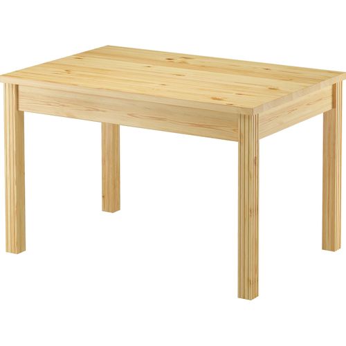 Tisch 80x120 Esstisch Massivholz Beine Rille Senkrecht 90.70-51C