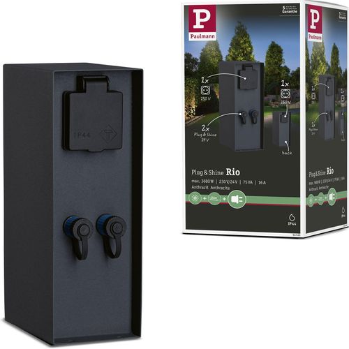 Paulmann Plug & Shine Steckdosensäule Rio