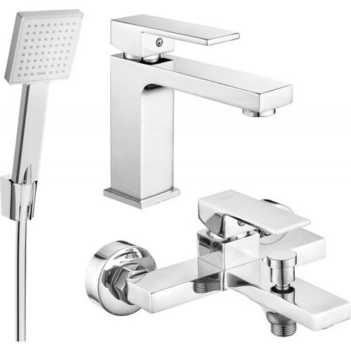 Mexen Uno R45 Badewannenset, Chrom - 71403R45-00