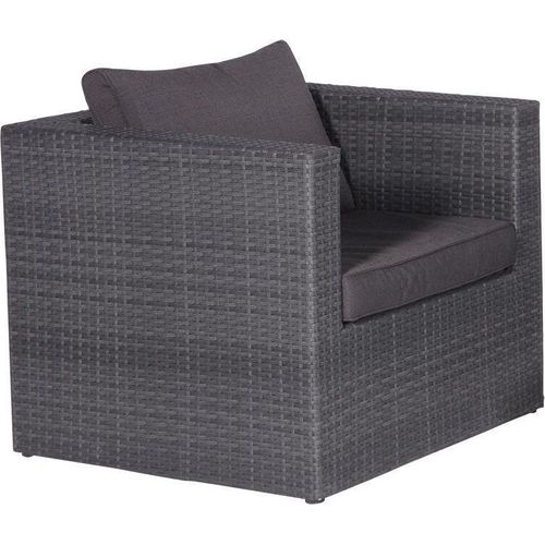 Garden Impressions Montana Lounge Sessel - earl grey - dark anthrazit