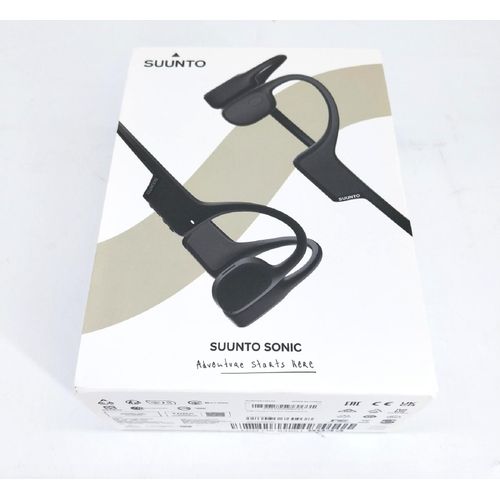 Suunto Sonic Headset Kabellos Ohrbügel Sport Bluetooth Schwarz