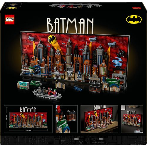 LEGO DC Batman: Die Zeichentrickserie Gotham City, Bauset für Erwachsene mit Minifiguren, Geschenk für Filmliebhaber, Spielset mit Superhelden, Batman-Geschenkideen 76271