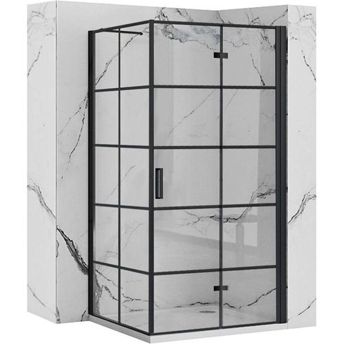 Rea Duschkabine Molier 90X80 Black