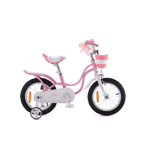 Royal Baby Little Swan Kinderfahrrad Mädchen Fahrrad Stützräder 16 Zoll ab 4-10 Jahre Rosa Kinder Fahrrad