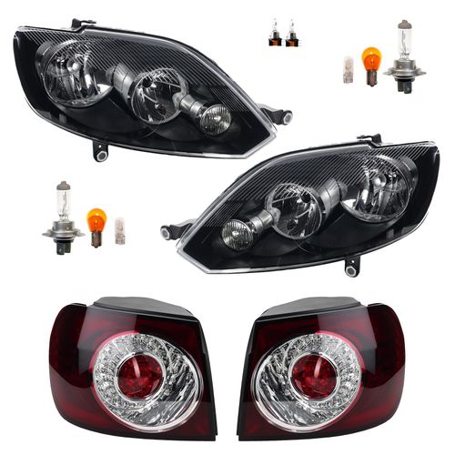 Johns, Scheinwerfer Heckleuchten Set passend für VW Golf Plus links & Rechts ab Bj 2009 5M1941005G 5M1941029G 5M1941006G 5M1941030G 5M0945096P 5M09450