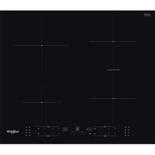 Whirlpool WB B3960 BF hob Black Built-in 59 cm Zone induction 4 zone s