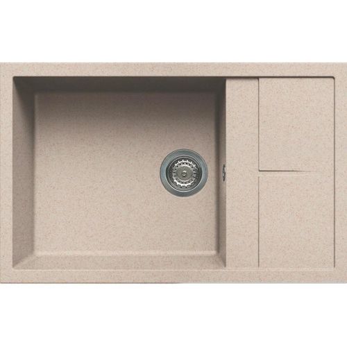 Granitspüle mit Abtropffläche Elleci UNICO 310 G51