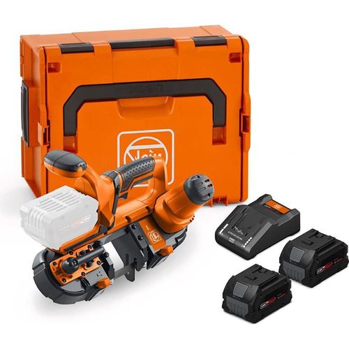 Fein Akku-Bandsäge ABAS 18-63 AS Set (Säge mit 2x Akku 18V, 8 Ah) 71350162000