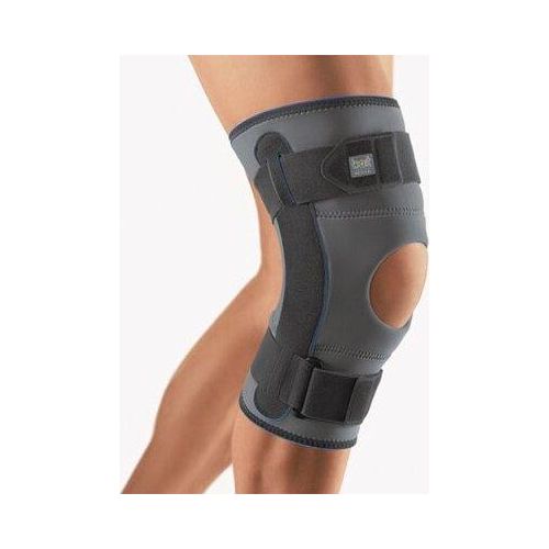 Bort StabiloPro Kniebandage,m.Gelenk grau Gr.3,