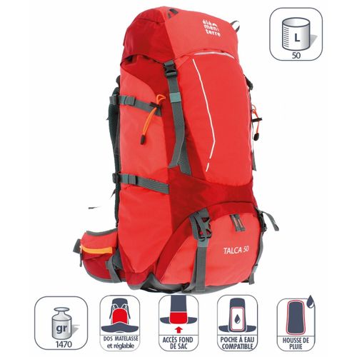 Rucksack elementerre talca 50 l