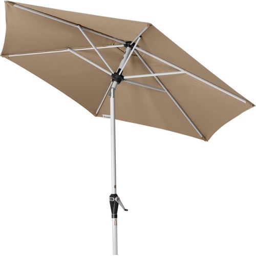 Doppler Active Auto Tilt 320 Sonnenschirm 5 Farben ø 320 cm Mittelmastschirm 434437 846 Greige
