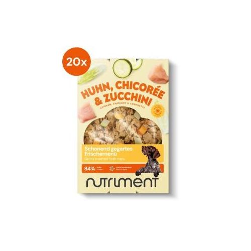 Nutriment Frischemenü Huhn, Chicorée & Zucchini 20x400 g