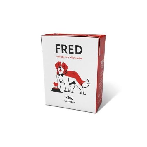 Fred & Felia FRED Rind mit Nudeln 10x190 g