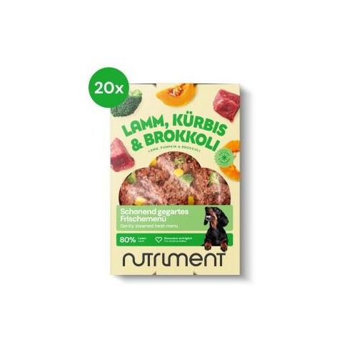 Nutriment Frischemenü Lamm, Kürbis & Brokkoli 20x400 g