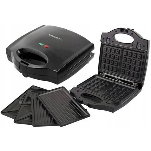 Grill Grill Toaster Sandwich 3In1 Faltbare Auswechselbare Platten
